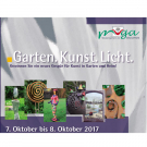 Plakat  "Garten-Kunst-Licht"